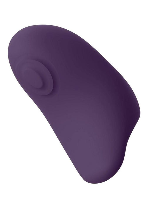 Load image 1 in gallery view. Vive Hana Rechargeable Silicone Pulse Wave Finger Vibrator - Purple