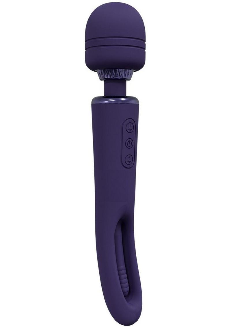 Vive Kiku Rechargeable Double Ended Wand with G-Spot Stimulator Vive by Shots