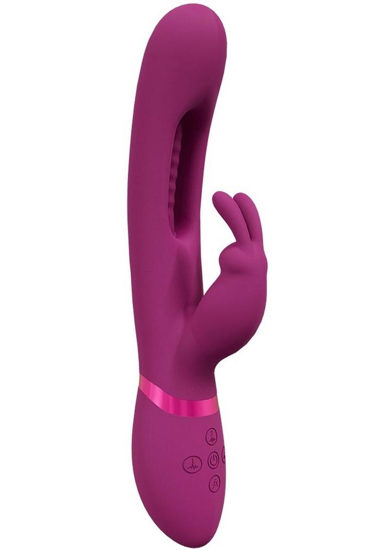 Vive Mika Rechargeable Triple Motor Vibrating Rabbit with G-Spot Stimulator Vive by Shots