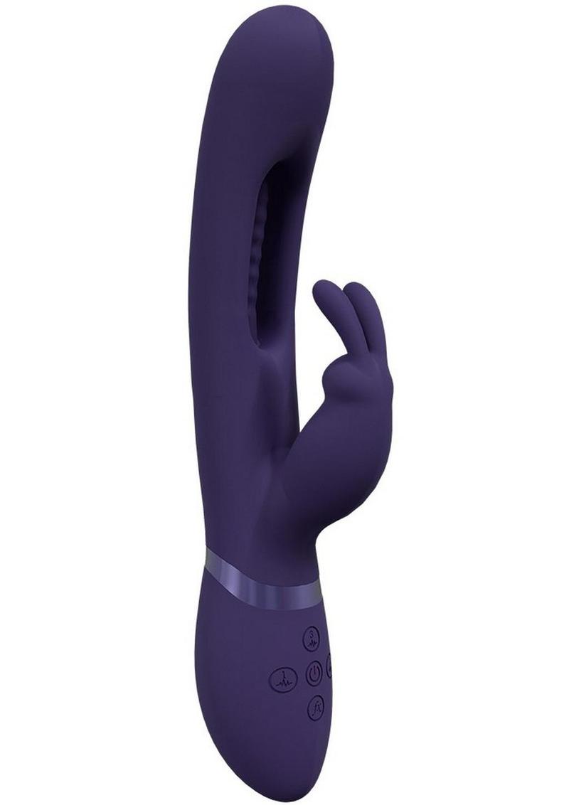 Vive Mika Rechargeable Triple Motor Vibrating Rabbit with G-Spot Stimulator Vive by Shots