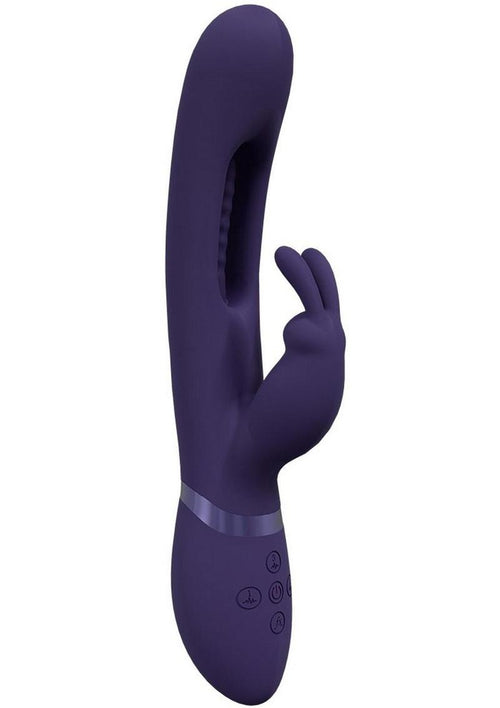Load image 1 in gallery view. Vive Mika Rechargeable Triple Motor Vibrating Rabbit with G-Spot Stimulator Vive by Shots