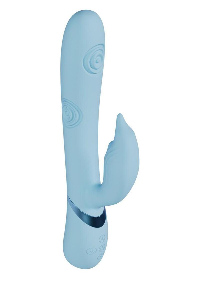 Vive Pallina Rechargeable Silicone Triple Motor G-Spot Vibrating and Tapping Beads Clit Stimulator Vive by Shots