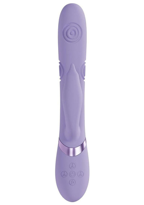 Load image 1 in gallery view. Vive Pallina Rechargeable Silicone Triple Motor G-Spot Vibrating and Tapping Beads Clit Stimulator Vive by Shots