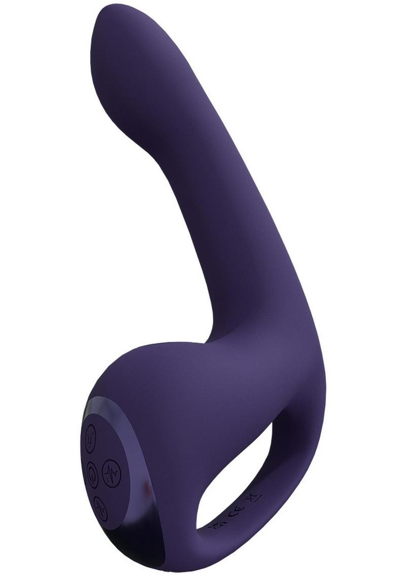 Vive Riko Rechargeable Silicone Triple Motor Thumper with Finger Motion Vibrator Vive by Shots