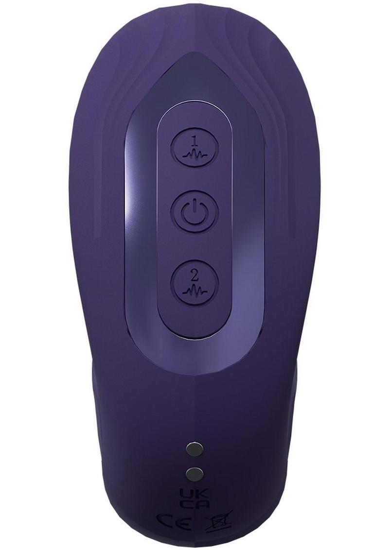 Vive Yuna Rechargeable Silicone Triple Motor Air Wave Vibrator with G-Spot Flapping Stimulation Vibrator Vive by Shots