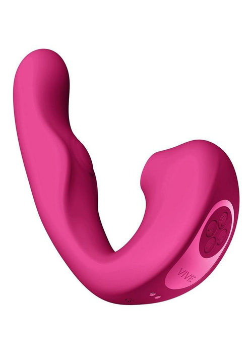 Load image 1 in gallery view. Vive Zaki Air Wave Pulse Wave and G-Spot Rechargeable Silicone Vibrator Vive by Shots
