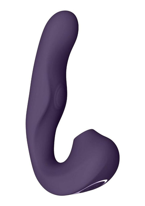 Load image 1 in gallery view. Vive Zaki Air Wave Pulse Wave and G-Spot Rechargeable Silicone Vibrator Vive by Shots