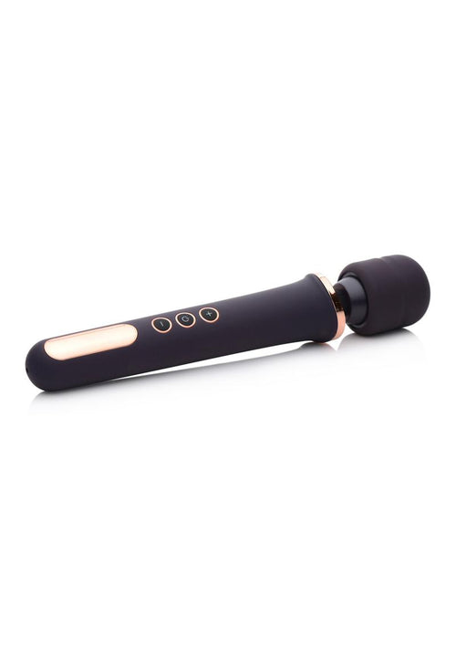 Load image 1 in gallery view. Wand Essentials Scepter 50x Silicone Vibrating Wand Massager - Black