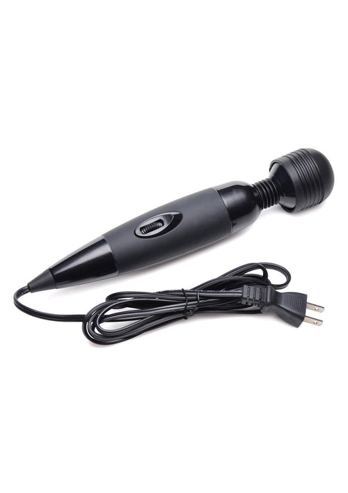 Load image 1 in gallery view. Wand Essentials Wander Wand Vibrating Multi-Speed Travel Size Wand - Black