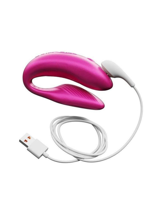 Load image 1 in gallery view. We-Vibe Chorus Rechargeable Couples Vibrator with Squeeze Remote Control - Cosmic We-Vibe