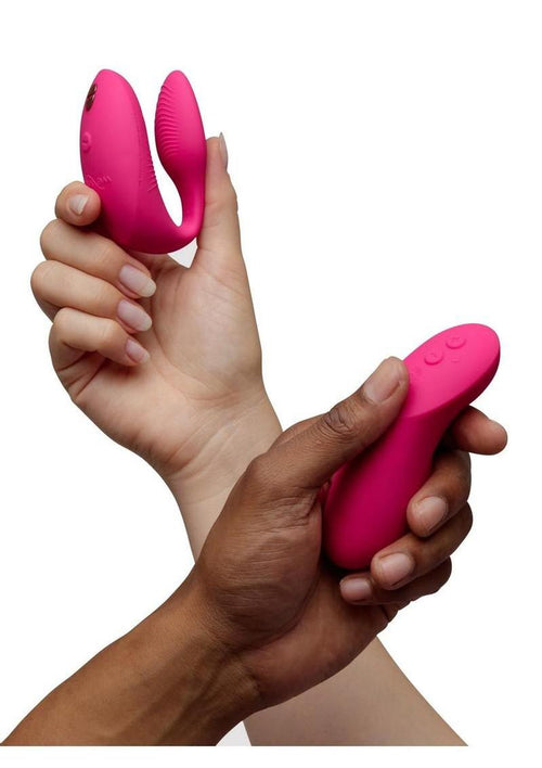 Load image 1 in gallery view. We-Vibe Chorus Rechargeable Couples Vibrator with Remote Control We-Vibe