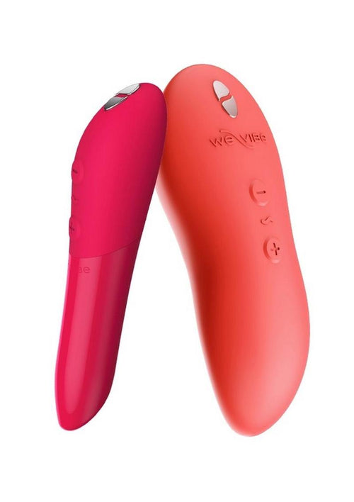 Load image 1 in gallery view. We-Vibe Forever Favorites Set Silicone Rechargeable Touch X and Tango X - Coral/Orange/Red