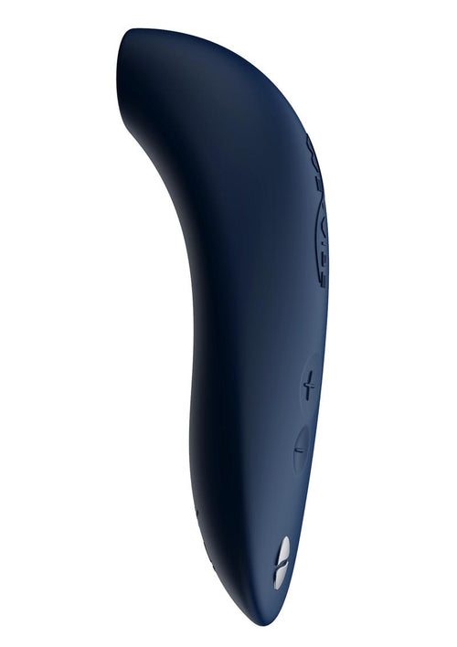 Load image 1 in gallery view. We-Vibe Melt Pleasure Air Rechargeable Silicone Clitoral Stimulator - Blue/Midnight Blue