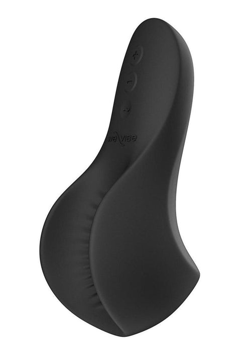 Load image 1 in gallery view. We-Vibe Shared Touch App Compatible Rechargeable Silicone Couple's Grinding Vibrator - Black