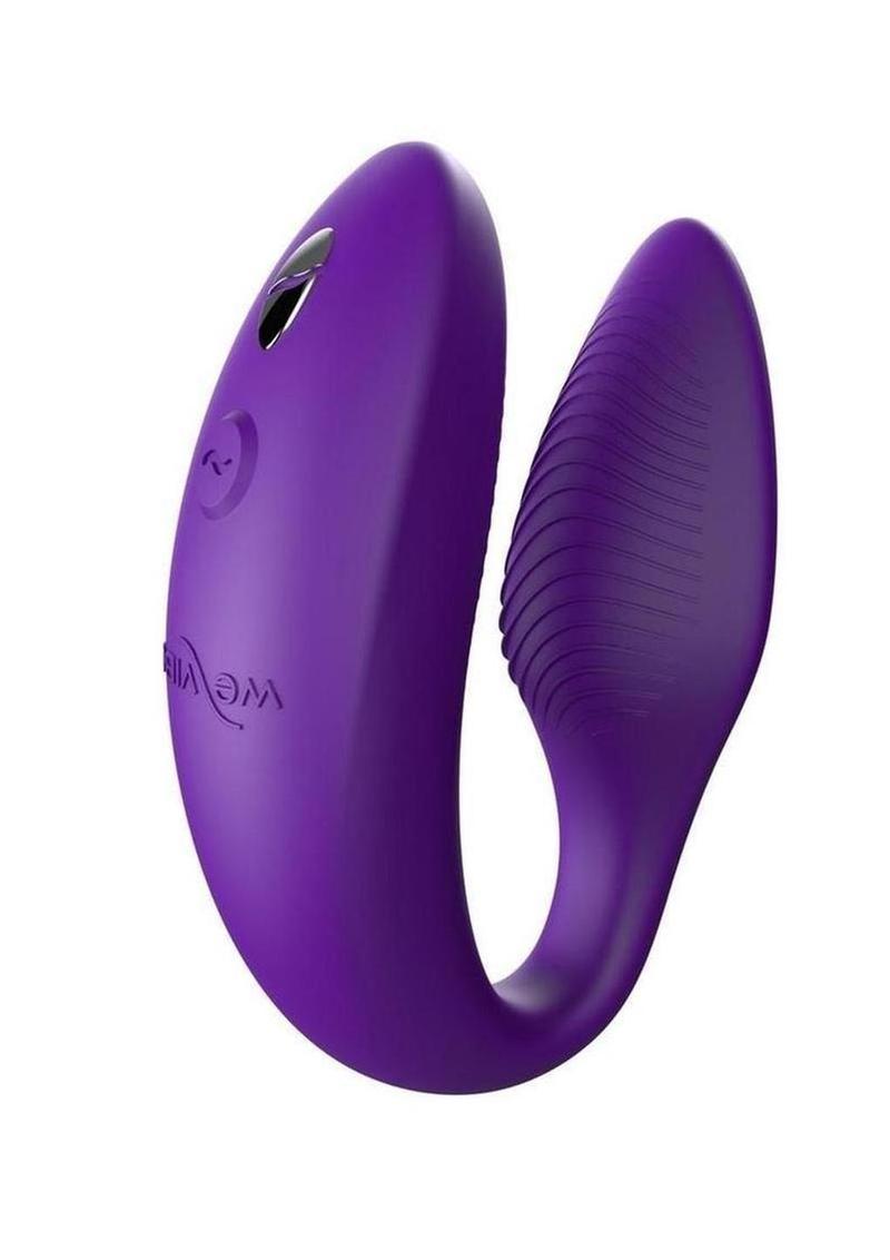 We-Vibe Sync 2nd Generation Rechargeable Silicone Couples Vibrator with Remote Control We-Vibe