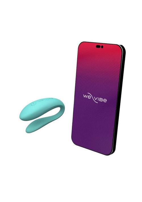 Load image 1 in gallery view. We-Vibe Sync Lite App Control Rechargeable Silicone Couples Vibrator We-Vibe