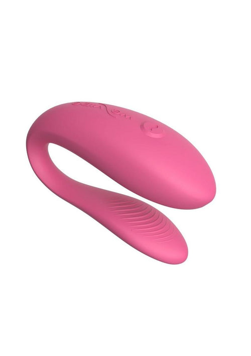 Load image 1 in gallery view. We-Vibe Sync Lite App Control Rechargeable Silicone Couples Vibrator - Pink