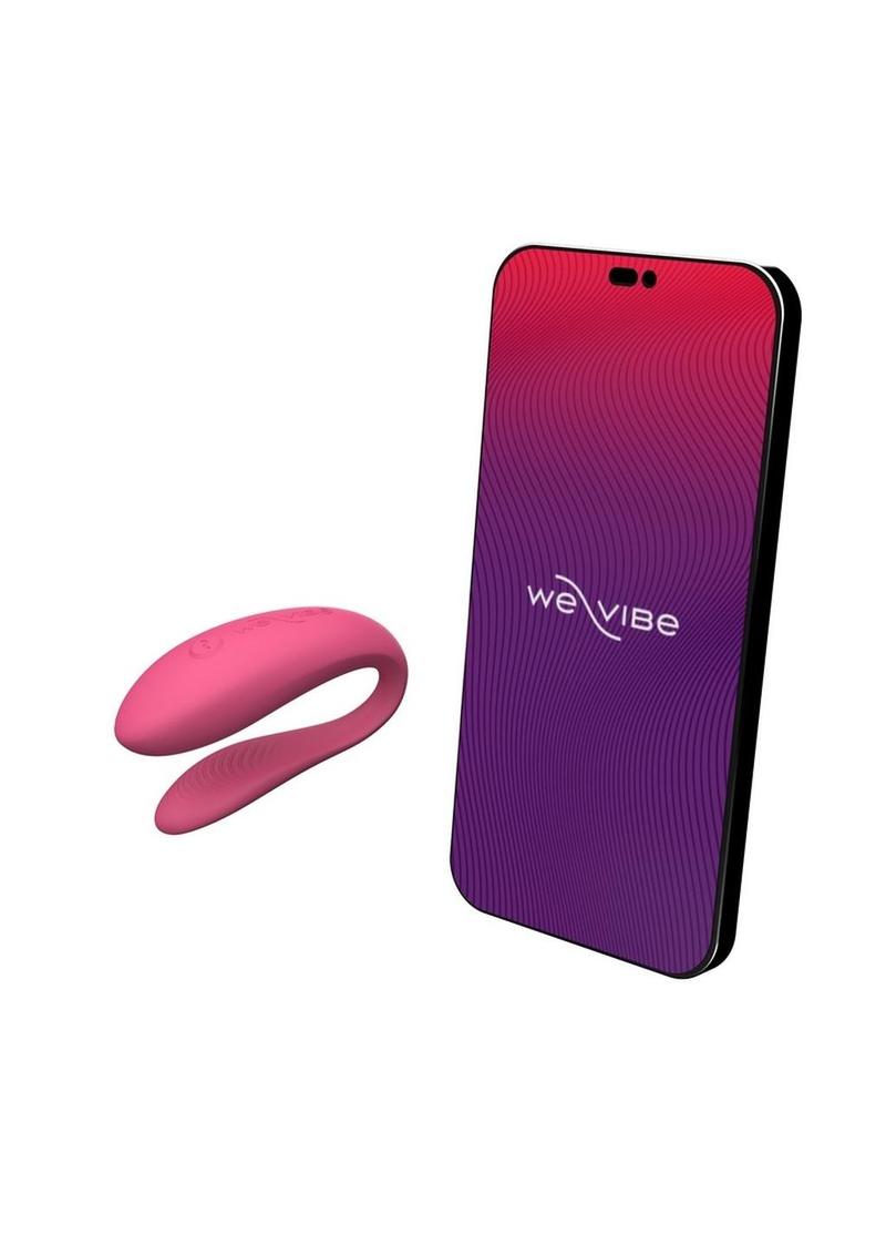 We-Vibe Sync Lite App Control Rechargeable Silicone Couples Vibrator We-Vibe