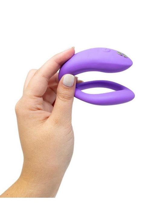 Load image 1 in gallery view. We-Vibe Sync O Rechargeable Silicone Couples Vibrator with Remote Control - Light We-Vibe