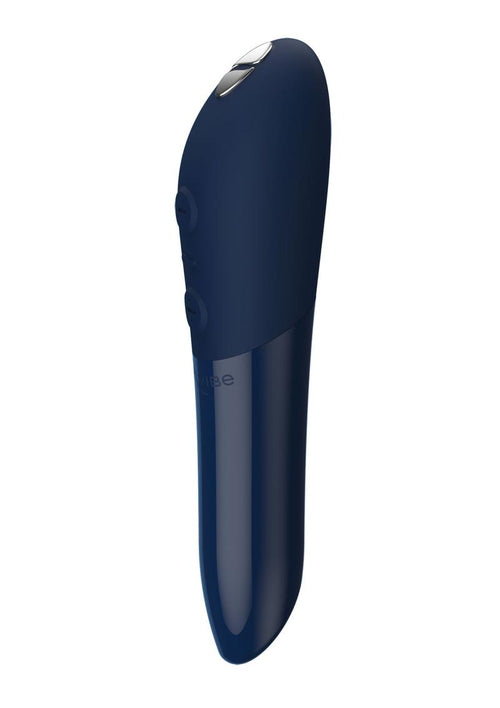 Load image 1 in gallery view. We-Vibe Tango X Rechargeable Clitoral Mini Bullet Vibrator - Blue/Midnight Blue