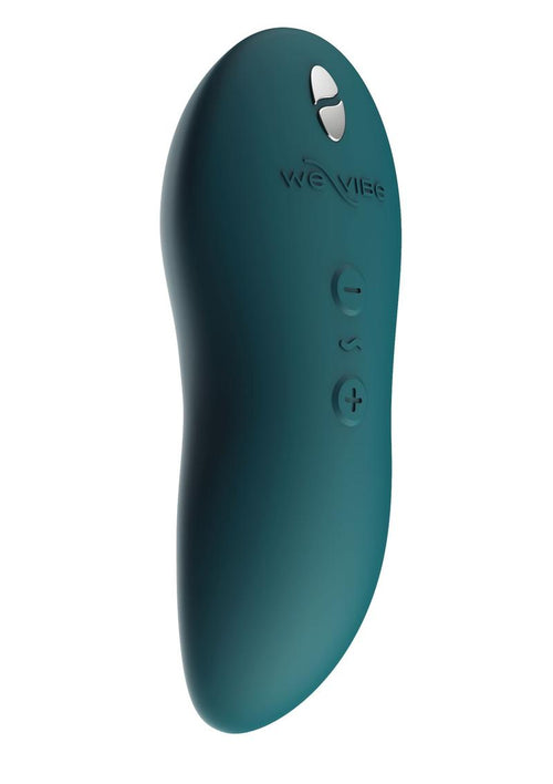 Load image 1 in gallery view. We-Vibe Touch X Rechargeable Silicone Clitoral Mini Vibrator - Green Velvet