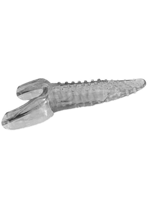 Load image 1 in gallery view. Wet Dreams Deep Diver Tongue Vibrator - Clear