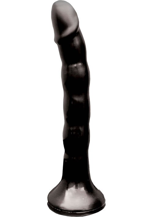 Load image 1 in gallery view. Wet Dreams Skinny My Strap-On - Black - 7in