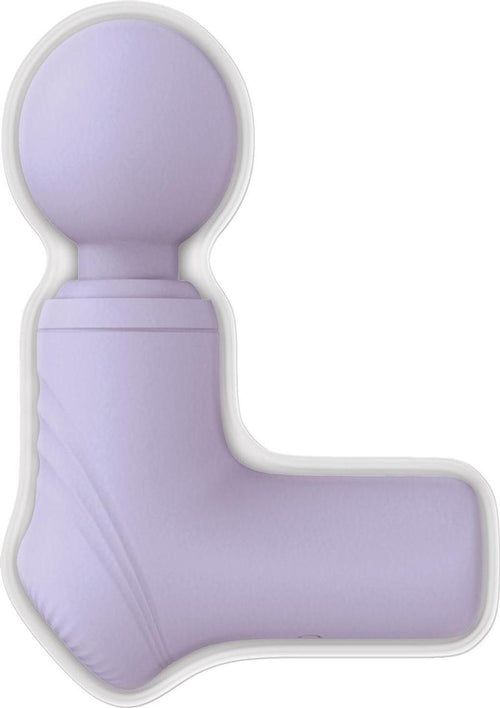 Load image 1 in gallery view. Wet Dreams Thumper Vibrating Silicone Rechargeable Massage Wand - Magenta/Pink