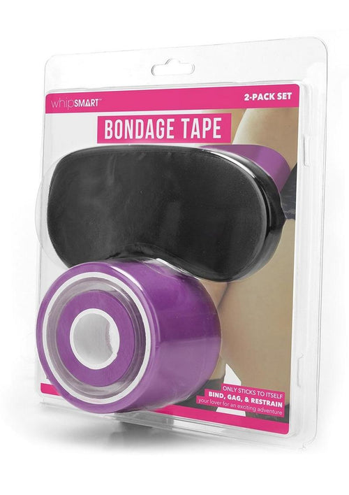 Load image 1 in gallery view. WhipSmart Bondage Tape - Purple - 100ft