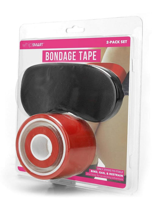 Load image 1 in gallery view. WhipSmart Bondage Tape - Red - 100ft