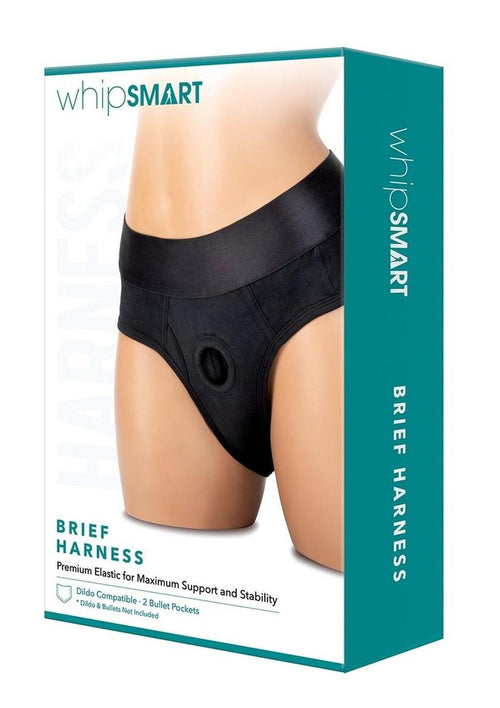 Load image 1 in gallery view. WhipSmart Brief Harness - Black - Small