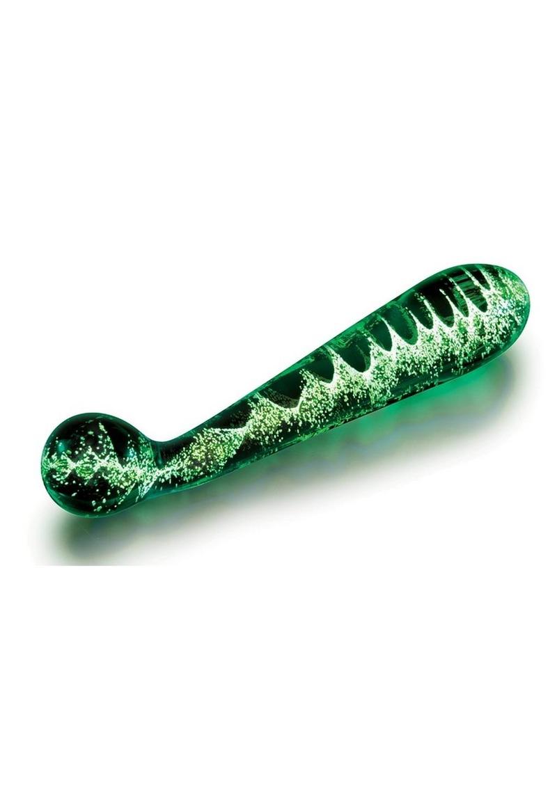 WhipSmart Bulbous Glass Dildo with Curved Base Whipsmart