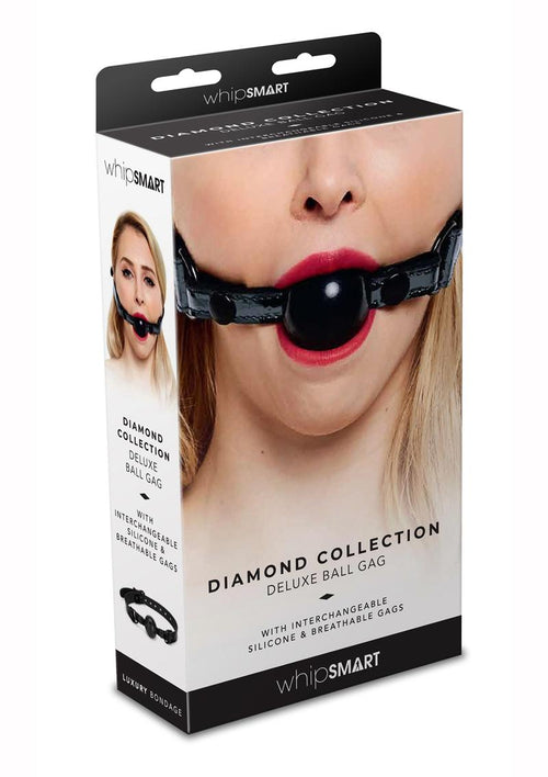 Load image 1 in gallery view. WhipSmart Deluxe Ball Gag - Black