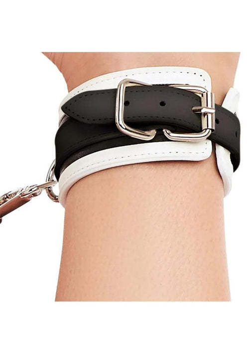 Load image 1 in gallery view. WhipSmart Glow In The Dark Deluxe Detachable Buckle Cuffs - Glow In The Dark/Green