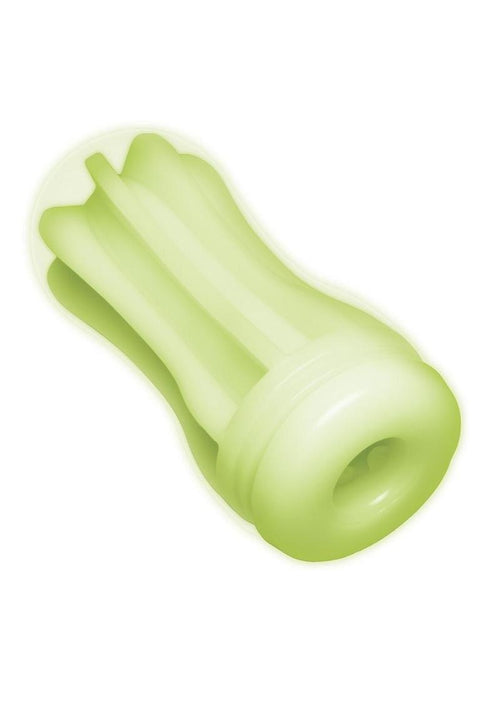 Load image 1 in gallery view. WhipSmart Glow In The Dark Stroker Cup - Glow In The Dark/Green