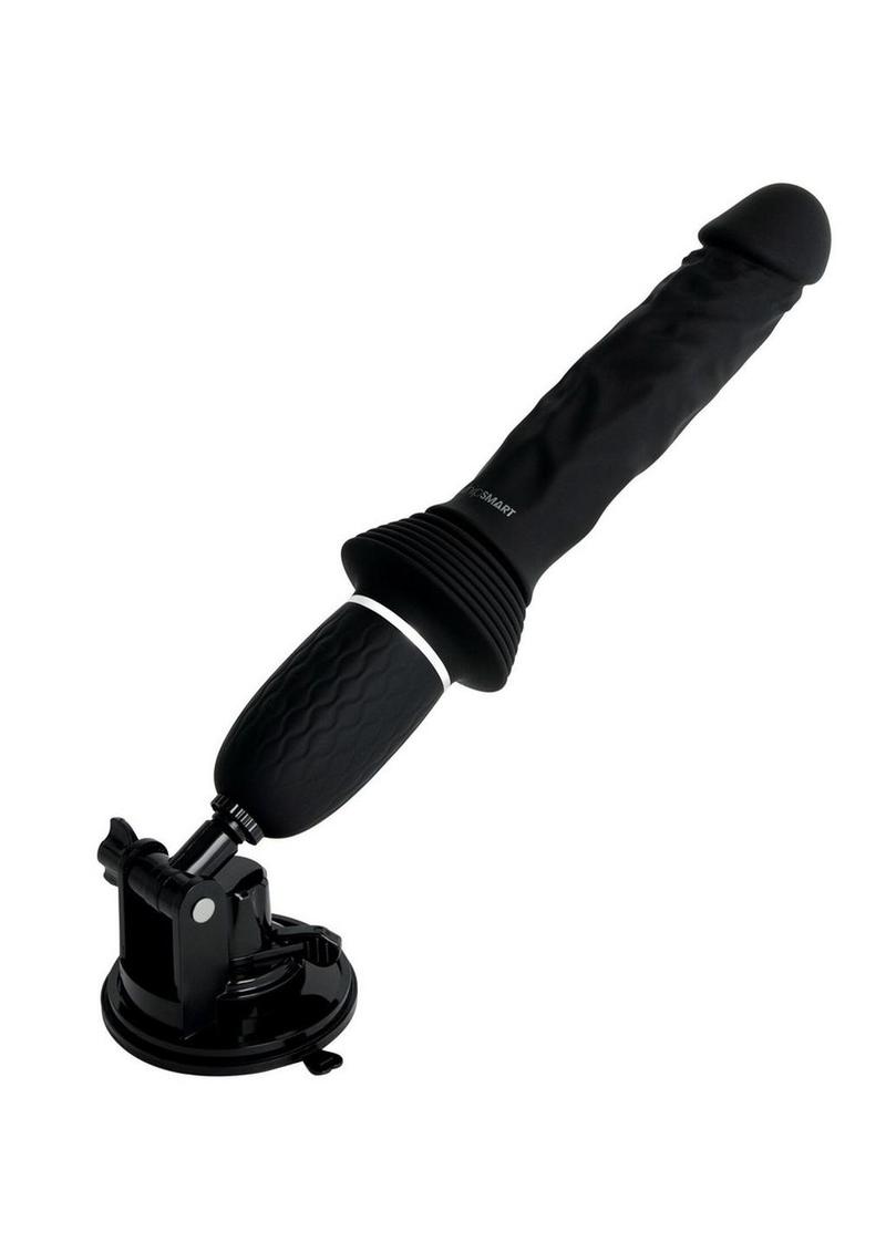 WhipSmart Thrusting Rechargeable Silicone Cock with Remote Whipsmart