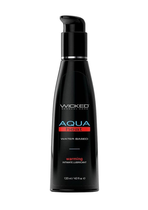Load image 1 in gallery view. Wicked Aqua Heat Water Based Warming Lubricant - 4oz