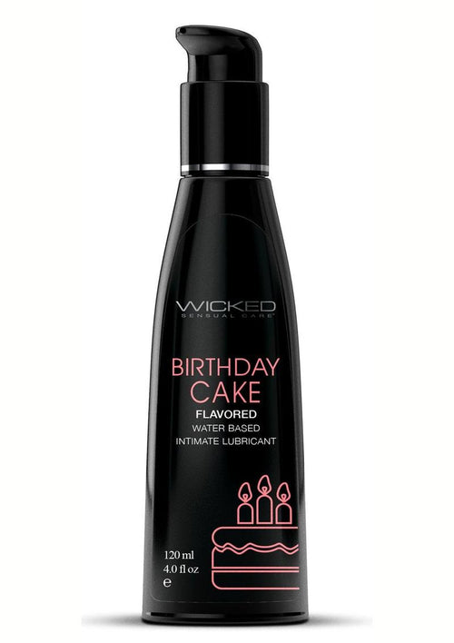 Load image 1 in gallery view. Wicked Aqua Water Based Flavored Lubricant Birthday Cake - 4oz