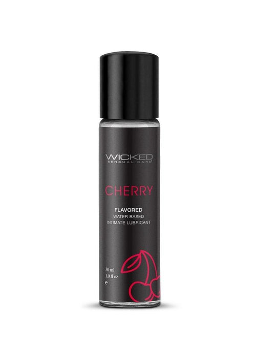 Load image 1 in gallery view. Wicked Aqua Water Based Flavored Lubricant Cherry - 1oz