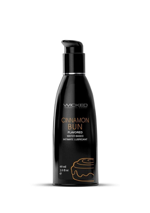 Load image 1 in gallery view. Wicked Aqua Water Based Flavored Lubricant Cinnamon Bun - 2oz
