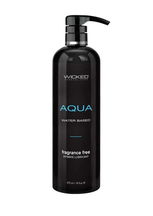 Load image 1 in gallery view. Wicked Aqua Water Based Lubricant Fragrance Free - Its Cassidy Bybee