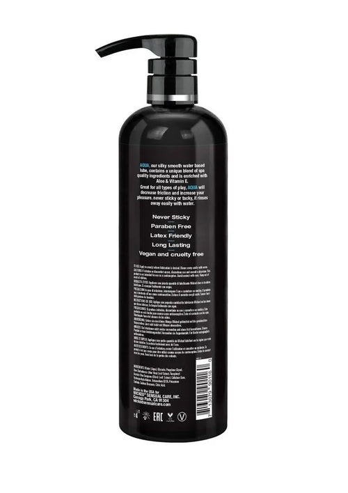 Load image 1 in gallery view. Wicked Aqua Water Based Lubricant Fragrance Free - Its Cassidy Bybee