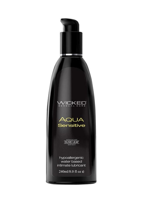 Load image 1 in gallery view. Wicked Aqua Water Based Sensitive Hypoallergenic Lubricant - Its Cassidy Bybee