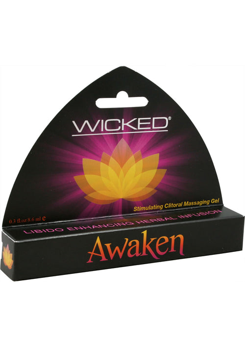 Load image 1 in gallery view. Wicked Awaken Stimulating Clitoral Gel - 0.3oz