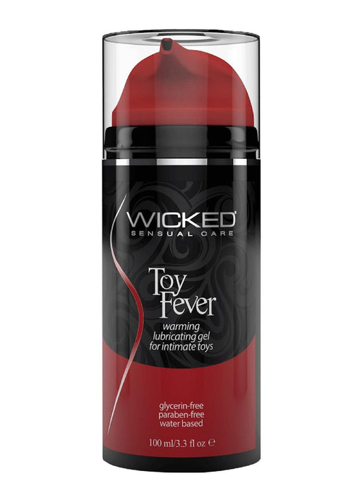 Load image 1 in gallery view. Wicked Toy Fever Warming Water Based Gel Lubricant - 3.3oz