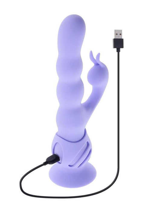 Load image 1 in gallery view. Wiggly Bunny Rechargeable Silicone Rabbit Vibrator Evolved
