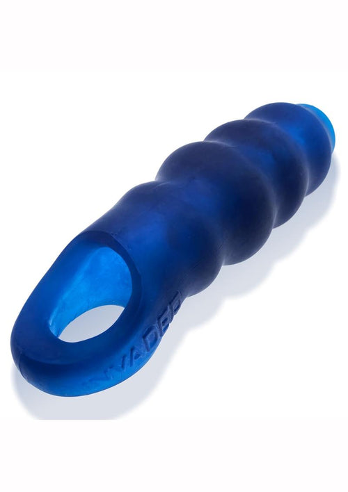 Load image 1 in gallery view. Wild Side Rippled Open - Ended Silicone Cocksheath Extender - Its Cassidy Bybee