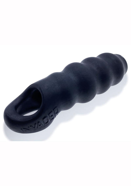 Load image 1 in gallery view. Wild Side Rippled Open - Ended Silicone Cocksheath Extender - Its Cassidy Bybee