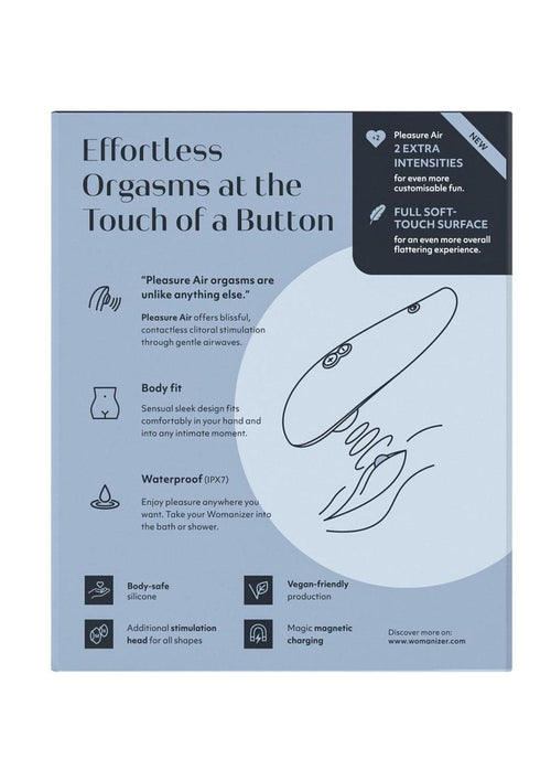 Load image 1 in gallery view. Womanizer Classic 2 Rechargeable Silicone Clitoral Stimulator Womanizer