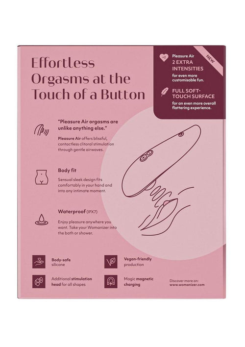 Load image 1 in gallery view. Womanizer Classic 2 Rechargeable Silicone Clitoral Stimulator Womanizer